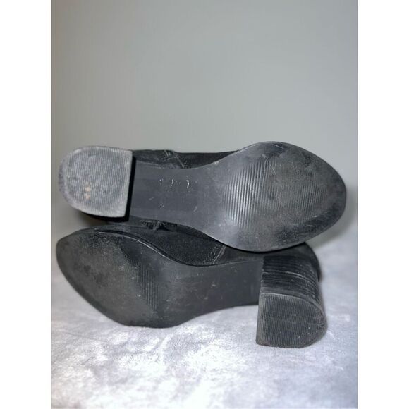 Black Over-the-Knee Women's Boots - Picture 4 of 11